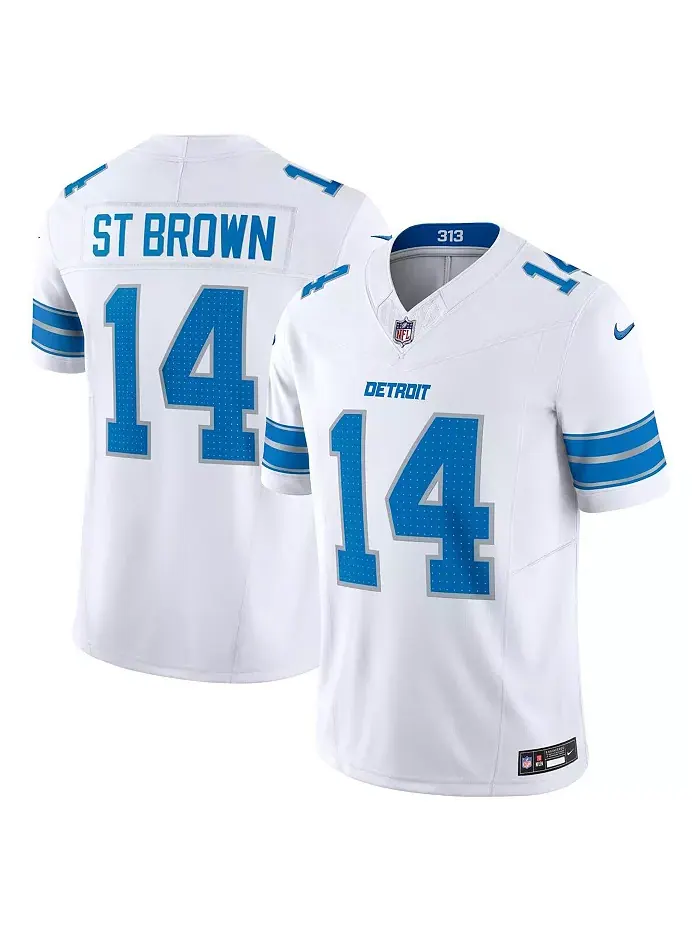 Мужская футболка Amon-Ra St. Detroit Lions 2nd Alternate Vapor F.U.S.E. Limited Nike — изображение 1 из 5, белый
