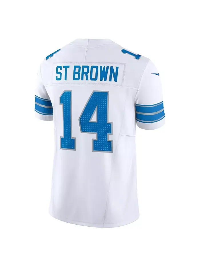 Мужская футболка Amon-Ra St. Detroit Lions 2nd Alternate Vapor F.U.S.E. Limited Nike — изображение 3 из 5, белый