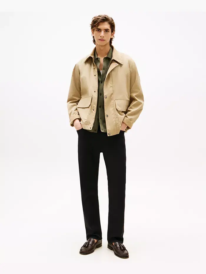Мужские прямые джинсы Mercer Tommy Hilfiger — изображение 2 из 5, черный
