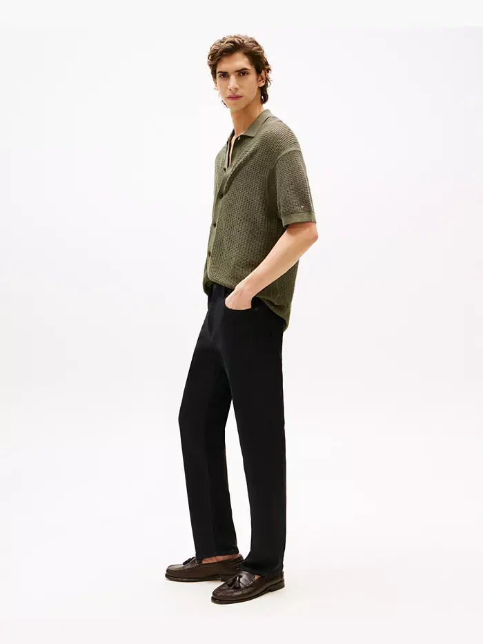 Мужские прямые джинсы Mercer Tommy Hilfiger — изображение 3 из 5, черный