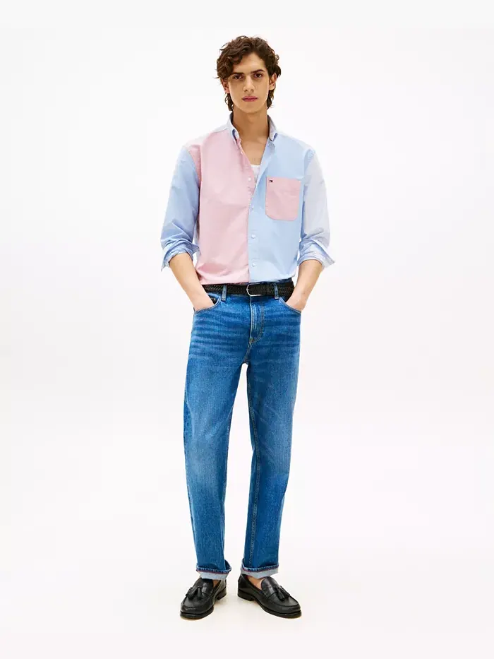 Мужские прямые джинсы Mercer Tommy Hilfiger — изображение 5 из 5, индиго