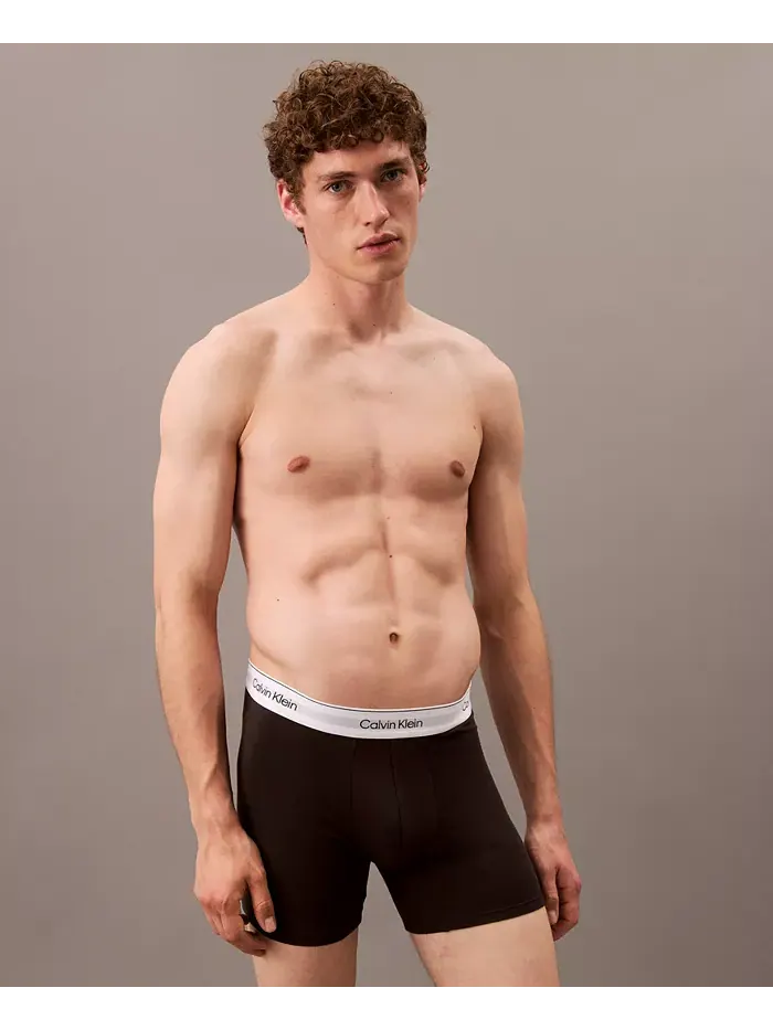 Мужские боксеры Icon Stretch, 3 шт Calvin Klein — изображение 2 из 2, черный