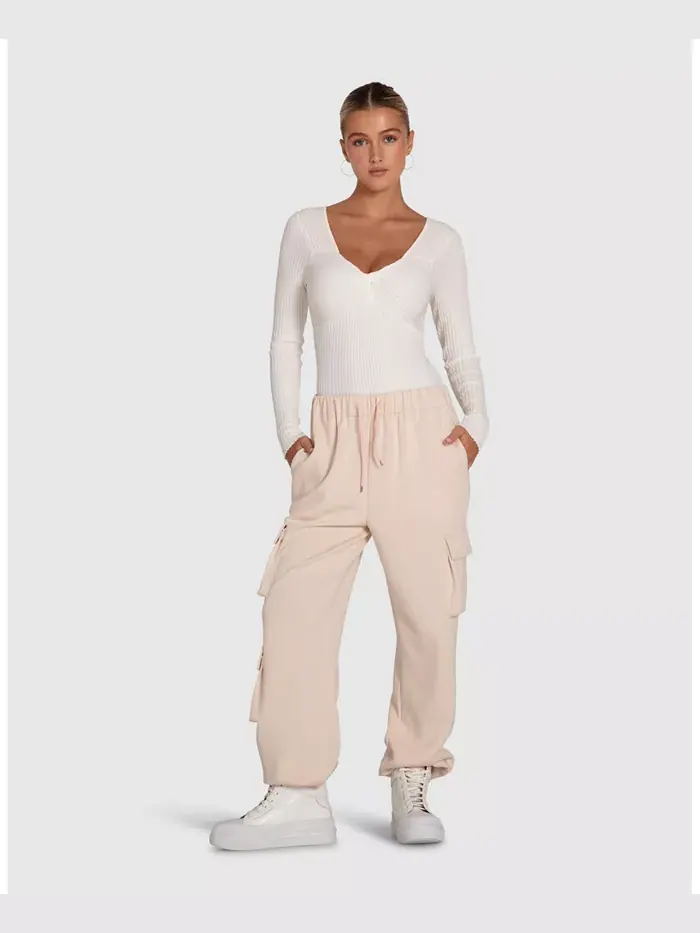 Спортивные брюки Perfect Match Cargo Belle & Bloom — изображение 3 из 6, пудровый розовый