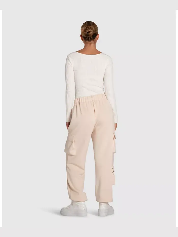 Спортивные брюки Perfect Match Cargo Belle & Bloom — изображение 4 из 6, пудровый розовый