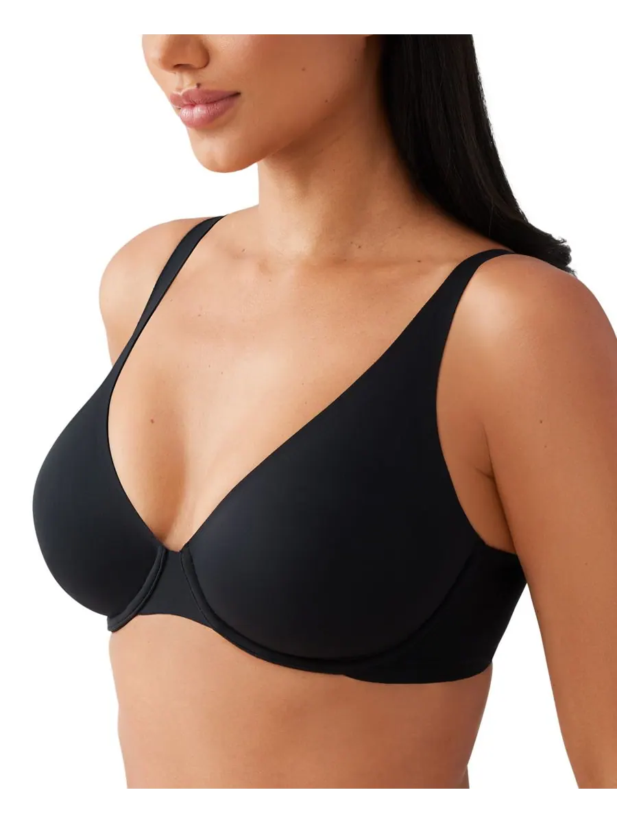 Женский бюстгальтер на косточках Better Than Braless 855316 Wacoal — изображение 2 из 3, черный