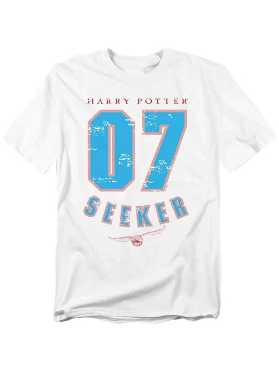 Мужская футболка Seeker 07 Harry Potter — изображение 1 из 3, белый