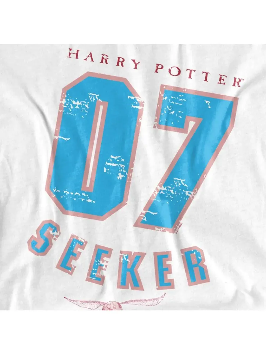 Мужская футболка Seeker 07 Harry Potter — изображение 3 из 3, белый