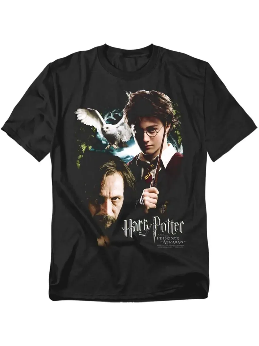 Мужская футболка с Гарри и Сириусом Harry Potter — изображение 1 из 3, черный