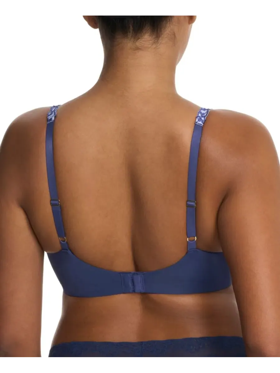 Женский бюстгальтер Pure Luxe Custom Coverage Contour Underwire Bra 732080 Natori — изображение 5 из 5, синий