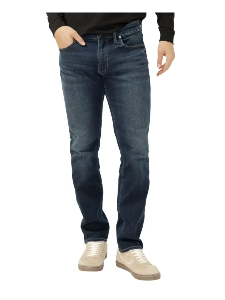 Мужские джинсы Konrad Slim-Fit Silver Jeans Co. — изображение 1 из 3, синий