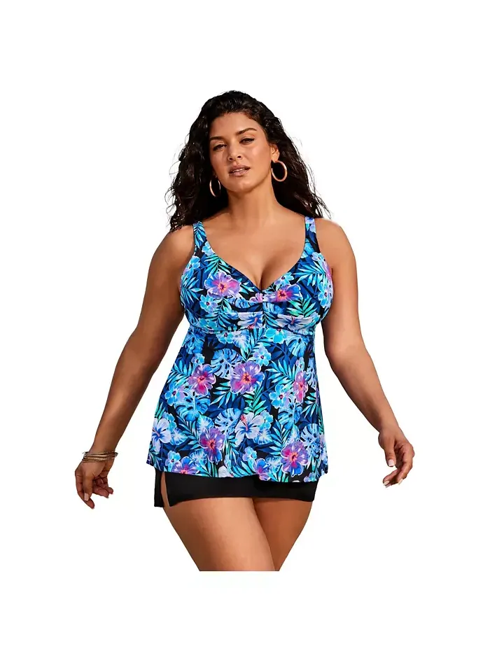 Женский бюстгальтер Sweetheart с косточками и топ-танкини Swimsuits for All