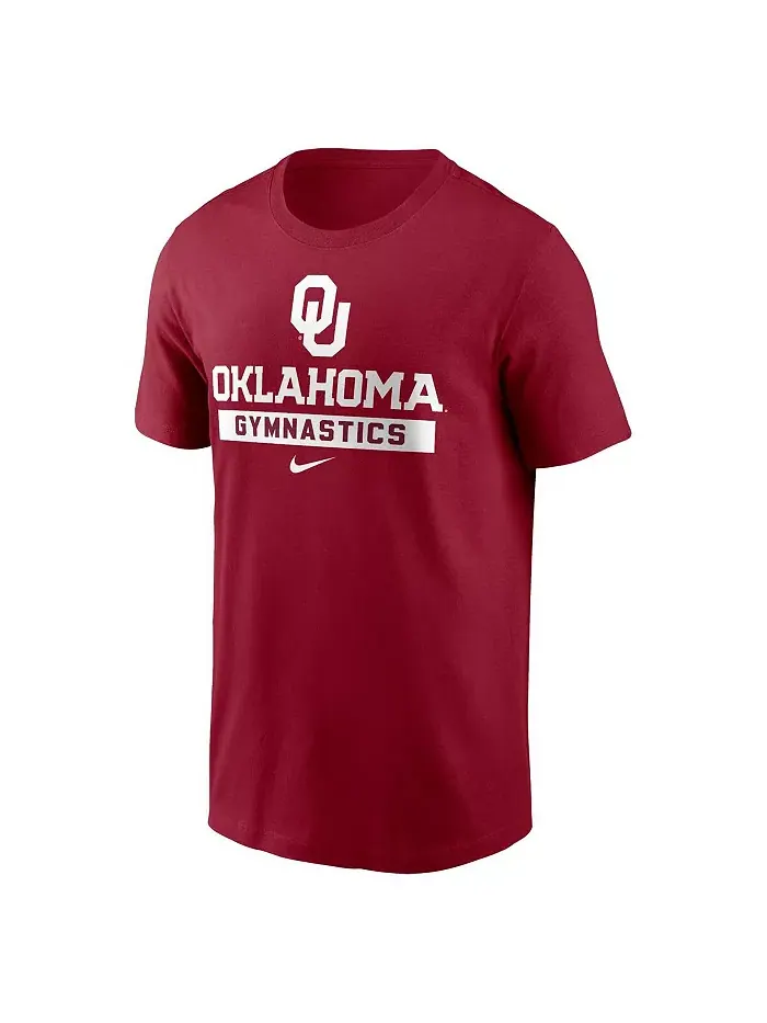 Мужская футболка Oklahoma Sooners гимнастическая — изображение 3 из 3, розовый