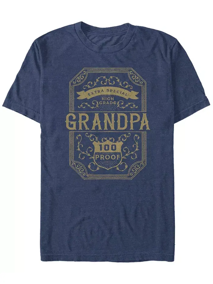 Мужская футболка с коротким рукавом High Grade Grandpa Fifth Sun — изображение 1 из 3, темно-синий
