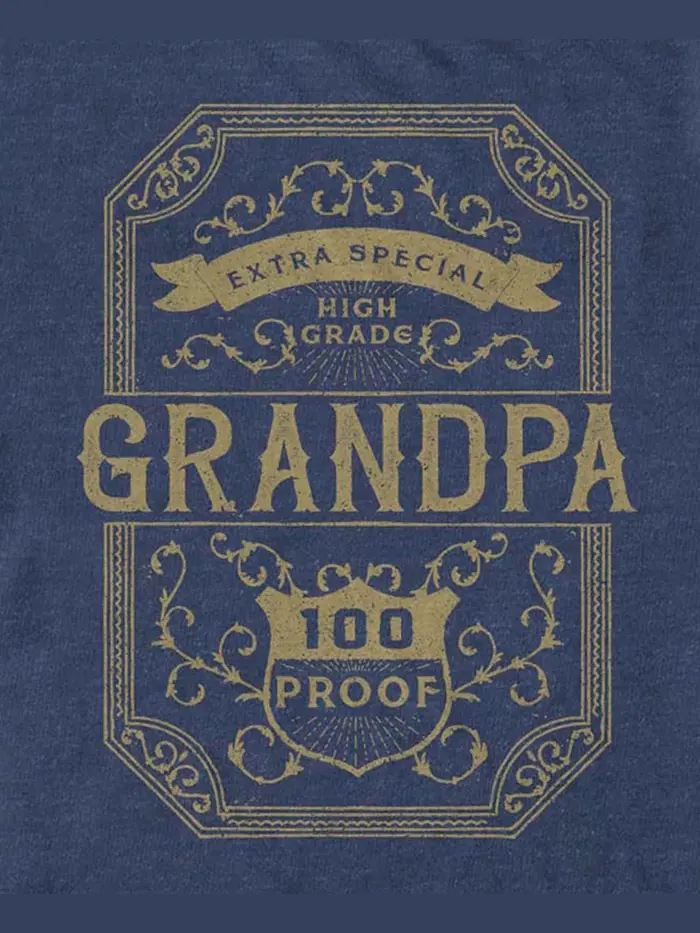 Мужская футболка с коротким рукавом High Grade Grandpa Fifth Sun — изображение 3 из 3, темно-синий