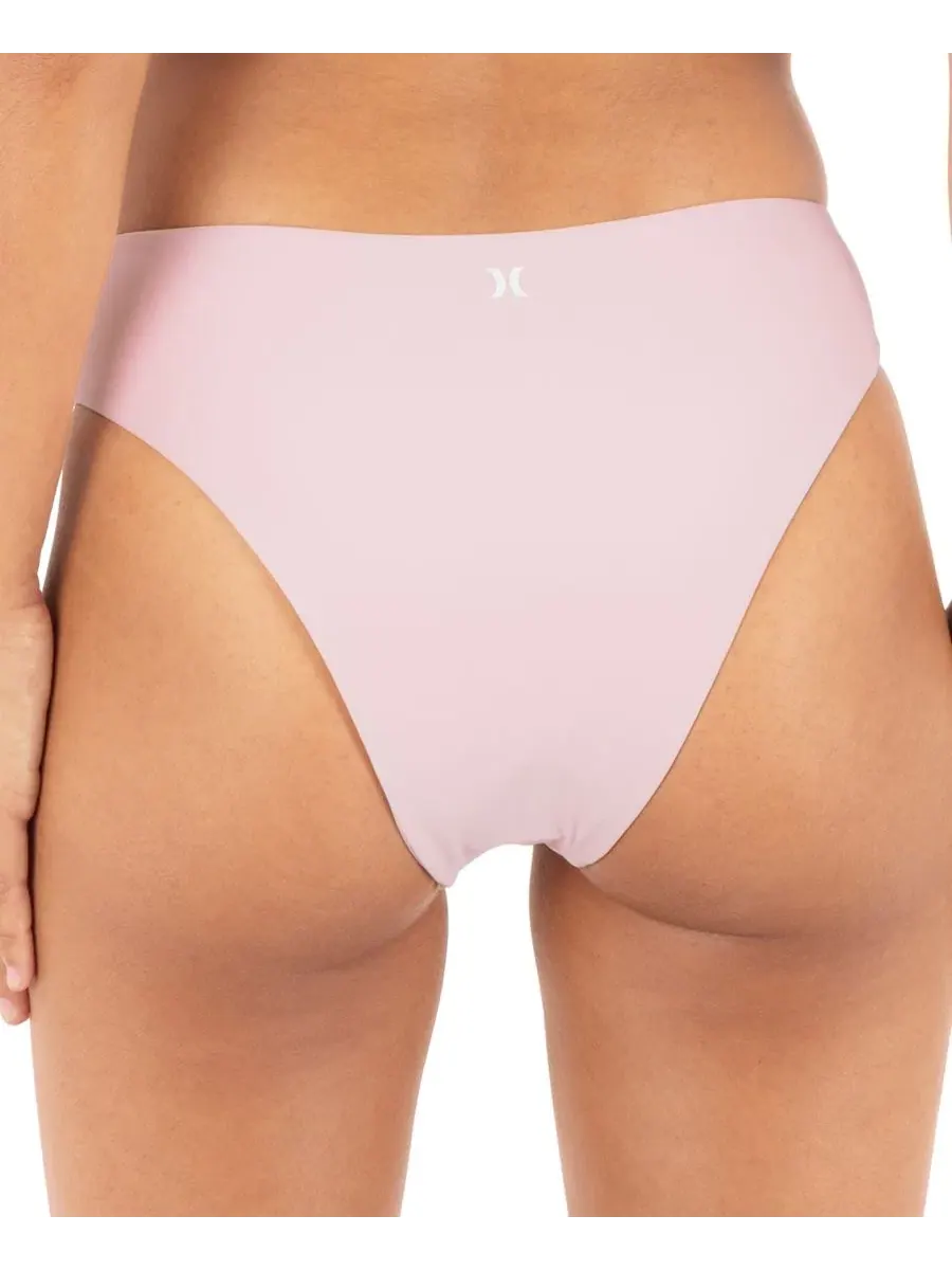 Женские плавки Max Solid Cheeky Hurley — изображение 6 из 8, розовый
