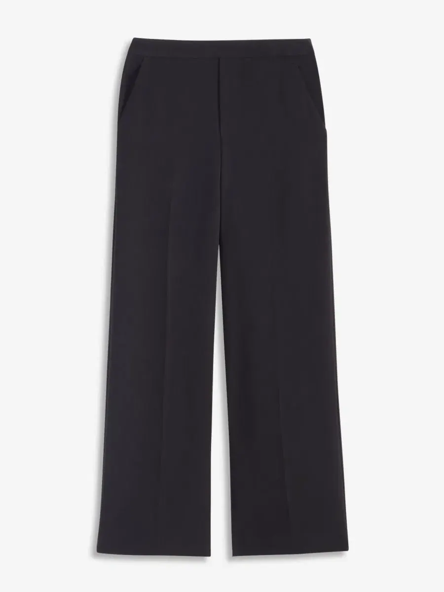Брюки прямого кроя с высокой посадкой, без застежек, модель Petite High-Rise Wide-Leg I.N.C — изображение 6 из 6