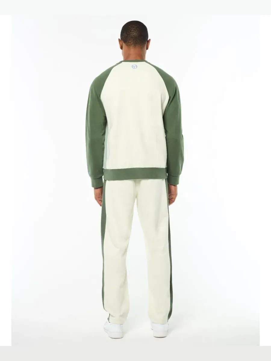 Свитшот с контрастными вставками Suonare Crewneck Sergio Tacchini — изображение 4 из 5, голубой
