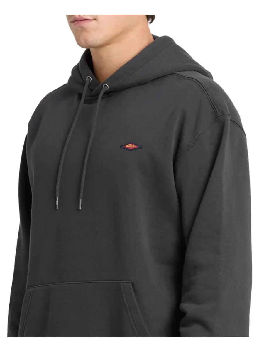 Худи с капюшоном, свободного кроя, с длинным рукавом Quiksilver — изображение 4 из 5, фантомный