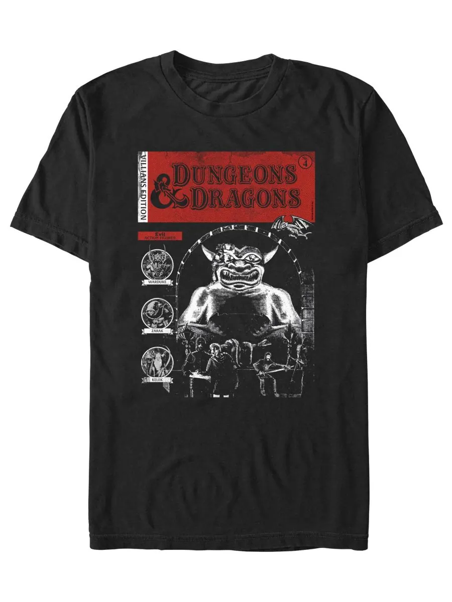 Мужская футболка с графическим принтом по мотивам игры Dungeons & Dragons Fifth Sun — изображение 1 из 3, черный