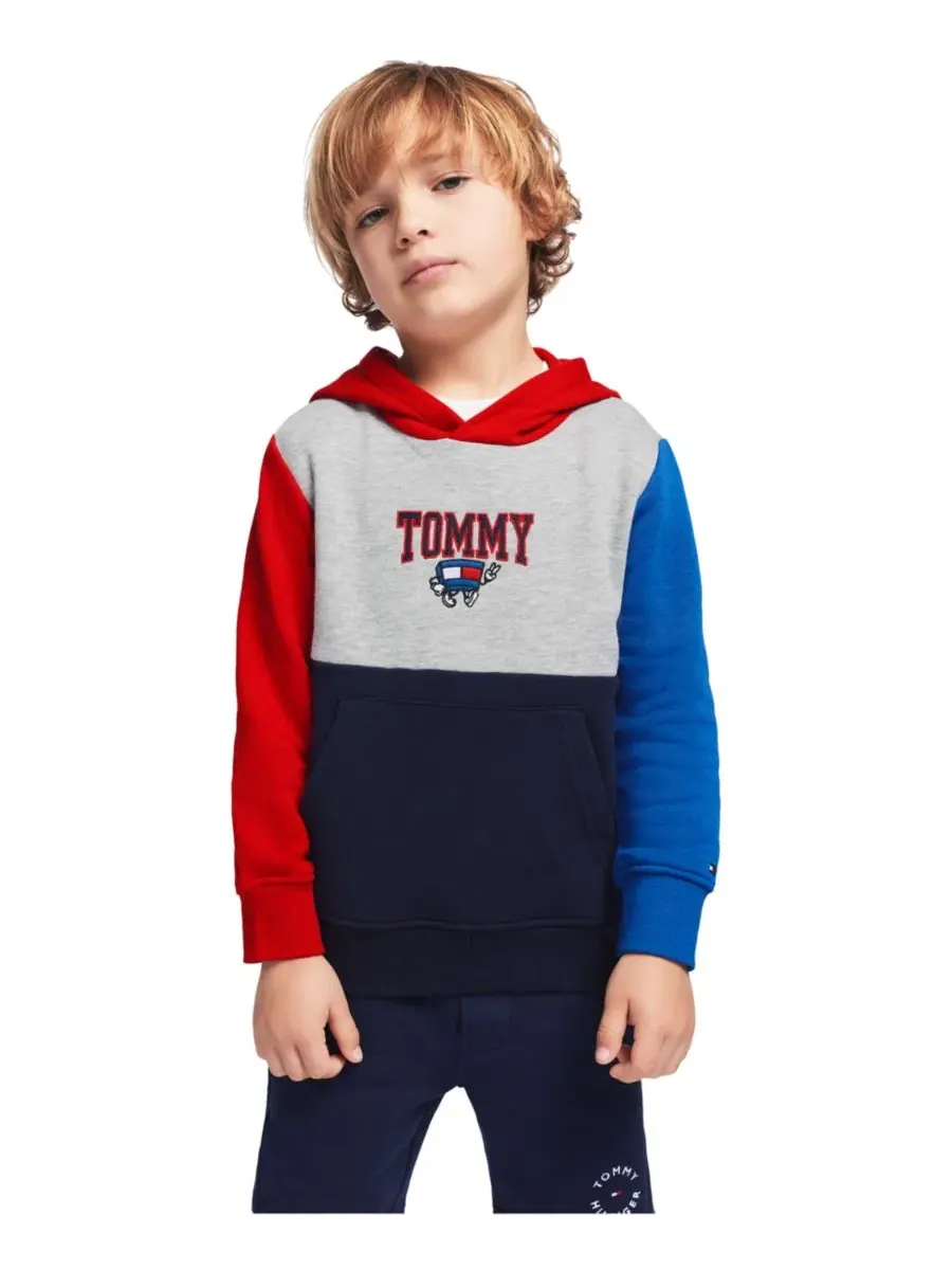 Худи с длинным рукавом Mascot Block Tommy Hilfiger — изображение 1 из 7, красный
