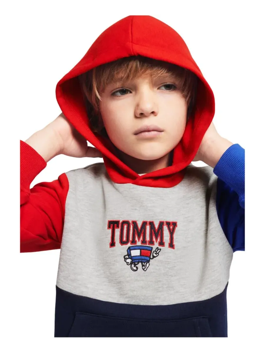 Худи с длинным рукавом Mascot Block Tommy Hilfiger — изображение 2 из 7, красный