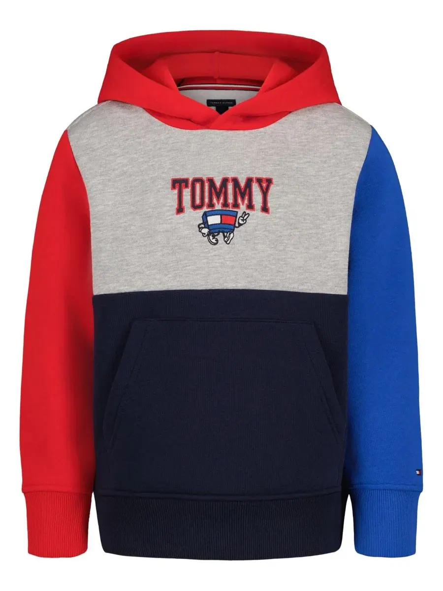 Худи с длинным рукавом Mascot Block Tommy Hilfiger — изображение 3 из 7, красный