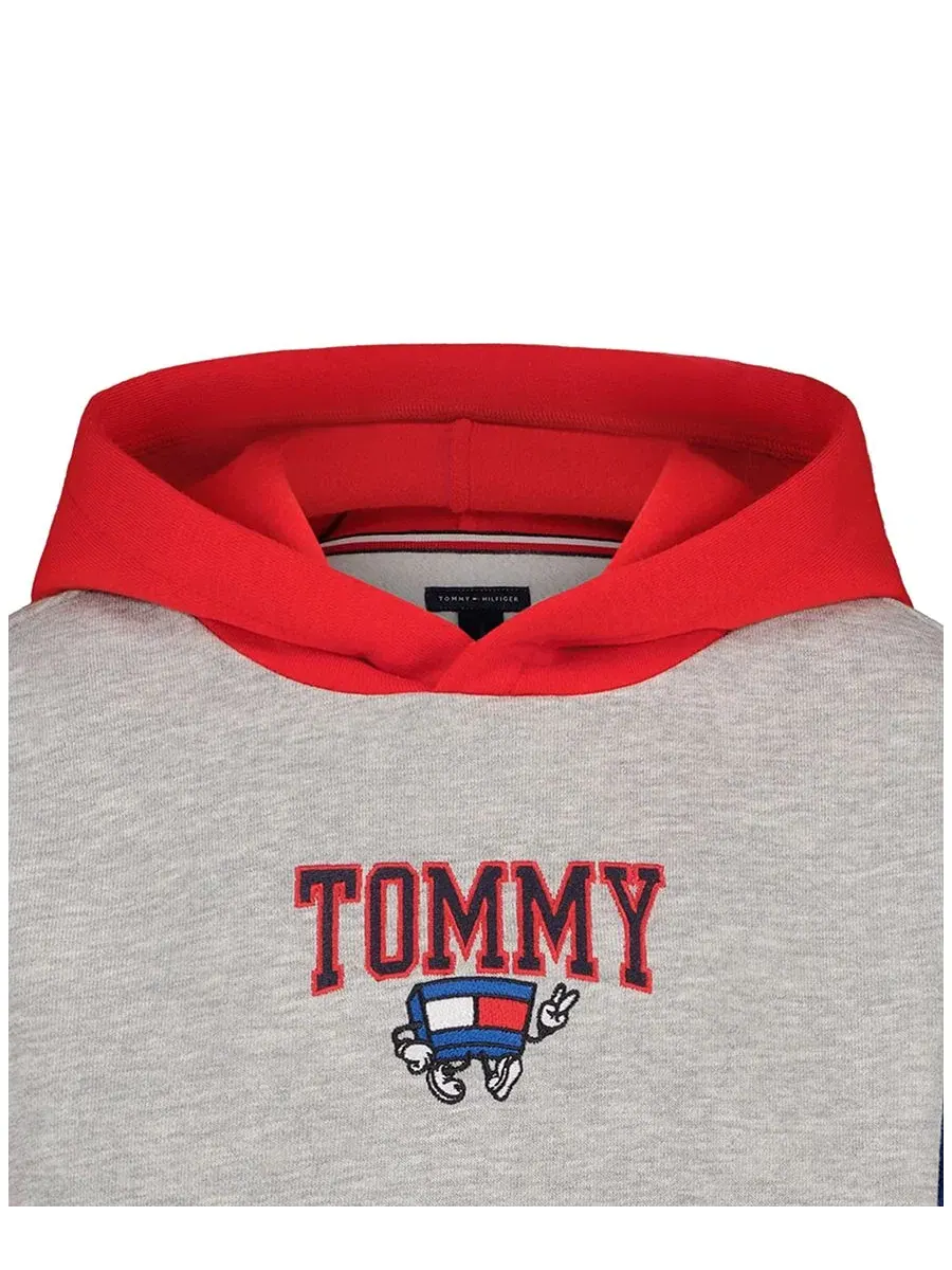 Худи с длинным рукавом Mascot Block Tommy Hilfiger — изображение 6 из 7, красный