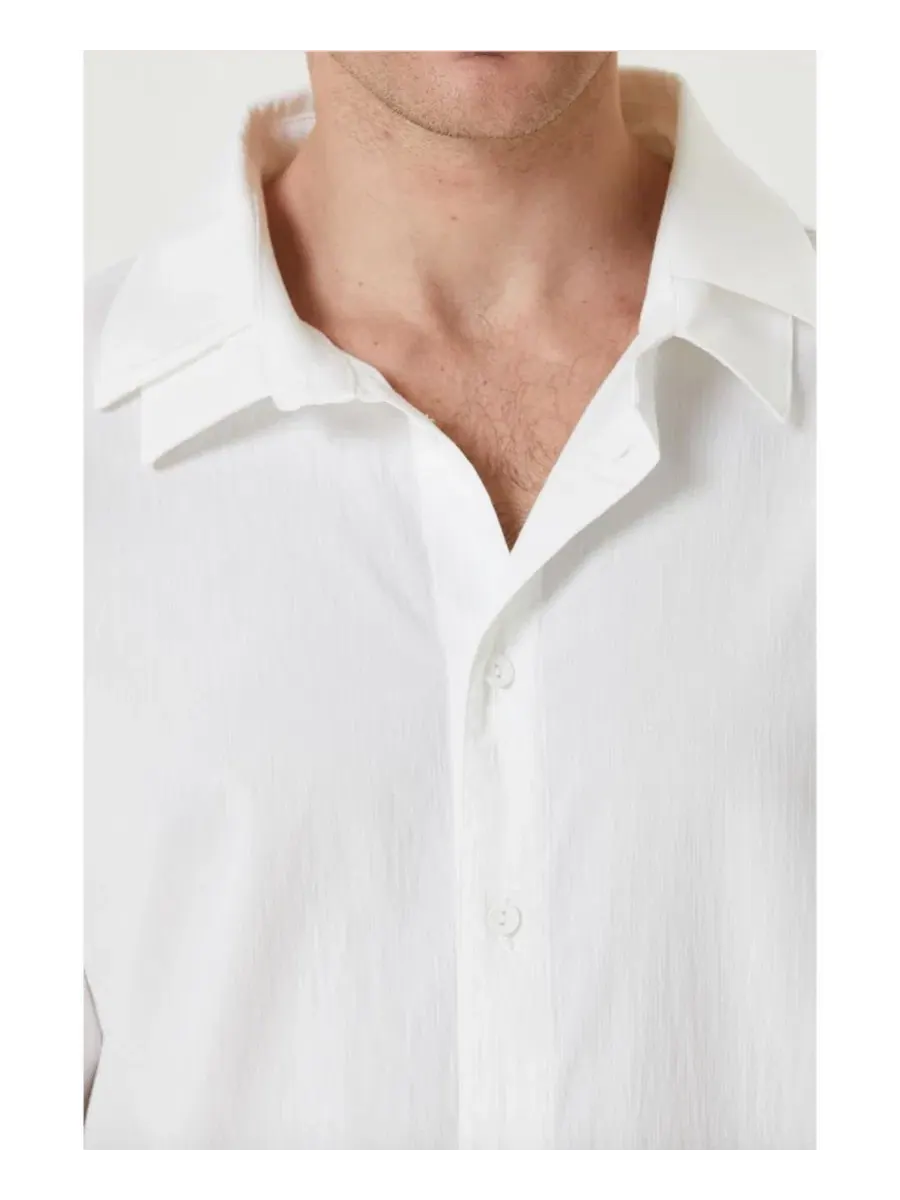 Мужская рубашка Daydreamers Soft Shirt PCFG — изображение 9 из 9, белый