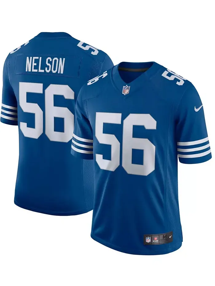 Мужская альтернативная ограниченная джерси Vapor Квентона Нельсона Indianapolis Colts Nike — изображение 1 из 3, королевский