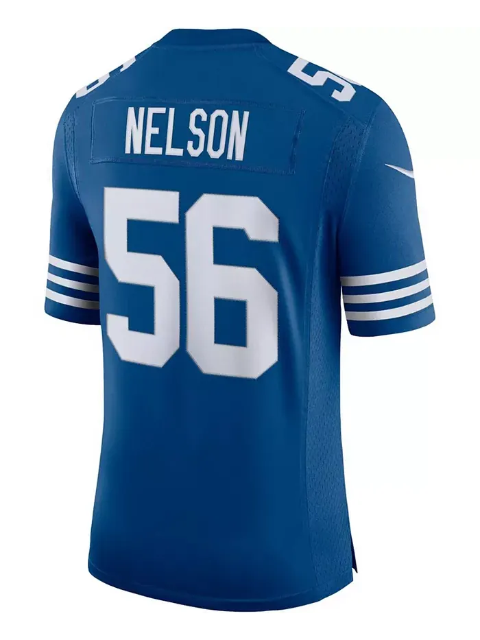 Мужская альтернативная ограниченная джерси Vapor Квентона Нельсона Indianapolis Colts Nike — изображение 2 из 3, королевский