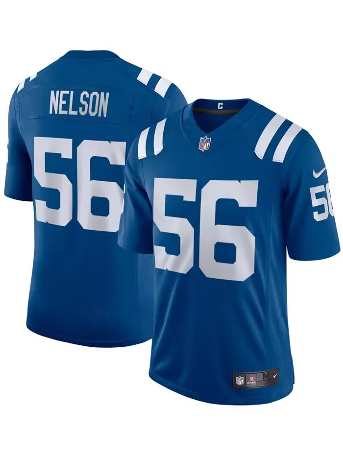 Мужская альтернативная ограниченная джерси Vapor Квентона Нельсона Indianapolis Colts Nike — изображение 1 из 5, белый