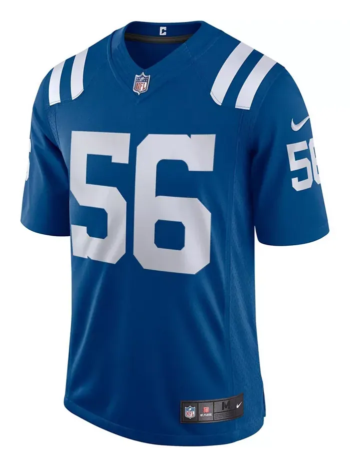 Мужская альтернативная ограниченная джерси Vapor Квентона Нельсона Indianapolis Colts Nike — изображение 2 из 5, белый
