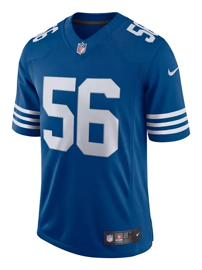 Мужская альтернативная ограниченная джерси Vapor Квентона Нельсона Indianapolis Colts Nike — изображение 5 из 5, белый