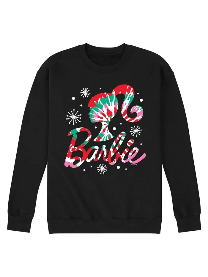 Мужская флисовая футболка Barbie Holiday Crew AIRWAVES — изображение 1 из 3, черный