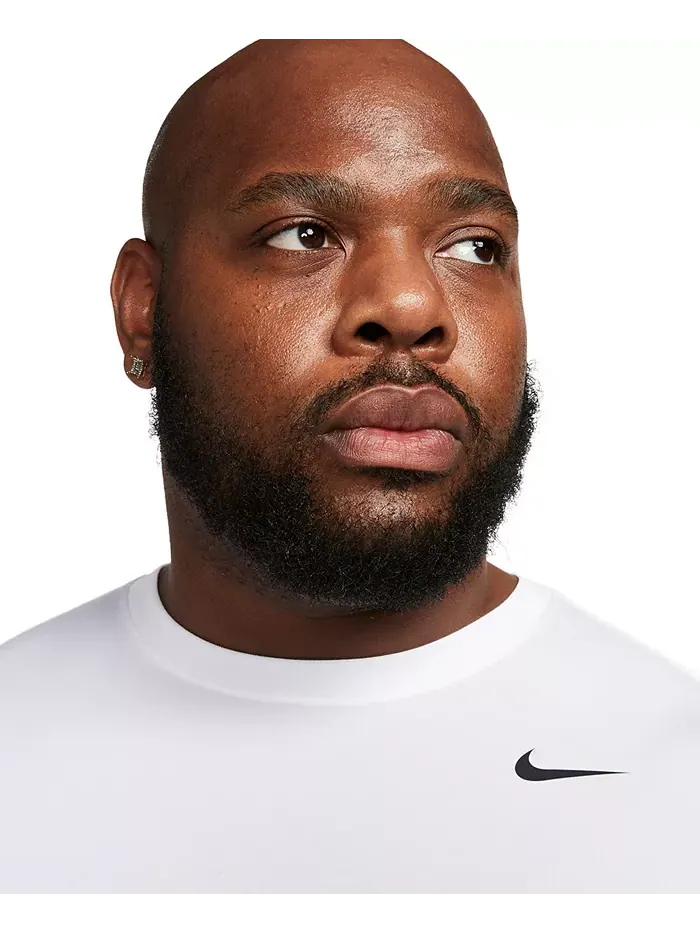 Мужская майка для фитнеса Legend Dri-FIT без рукавов Nike — изображение 6 из 7, белый/черный