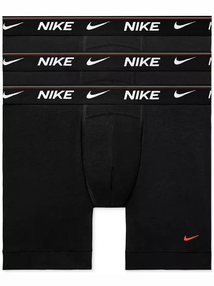 Мужские боксеры Ultra Comfort Dri-FIT, 3 шт Nike — изображение 1 из 1, черный