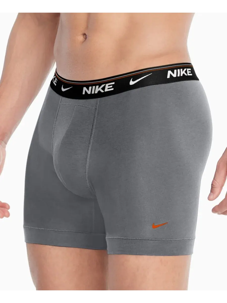Nike Мужские боксеры Dri-FIT Ultra Comfort, комплект из 3 штук — изображение 3 из 4, серый
