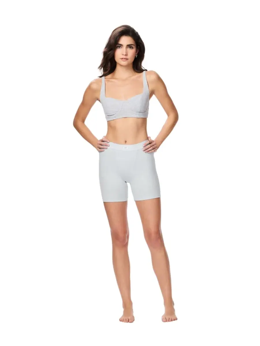 Бюстгальтер-бралетт с мягкой чашкой GAP Gapbody Cotton Bralette GPW00295 — серый