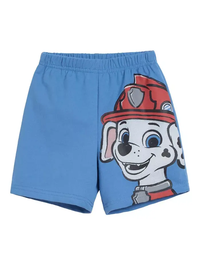 Детский худи и шорты из велюра для мальчиков Paw Patrol — изображение 5 из 5, синий