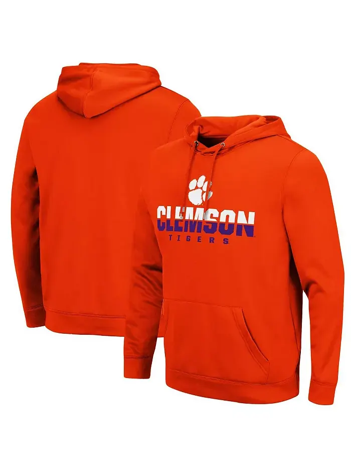Мужская толстовка с капюшоном Clemson Tigers Lantern Colosseum — изображение 1 из 4, оранжевый
