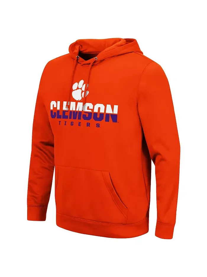 Мужская толстовка с капюшоном Clemson Tigers Lantern Colosseum — изображение 2 из 4, оранжевый