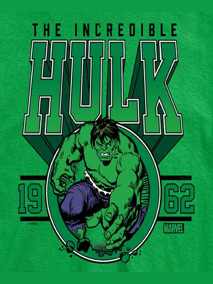 Мужская футболка с коротким рукавом Hulk AIRWAVES — изображение 3 из 3, зеленый