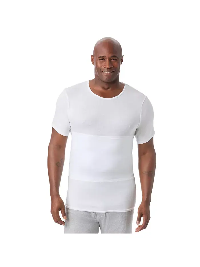 Футболка Men's Sculpting Crewneck KingSize — изображение 1 из 1, белый