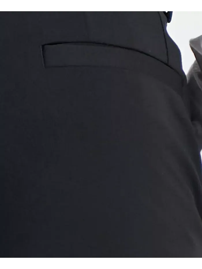 Мужские брюки Modern-Fit из смесовой шерсти Hugo Boss — 6