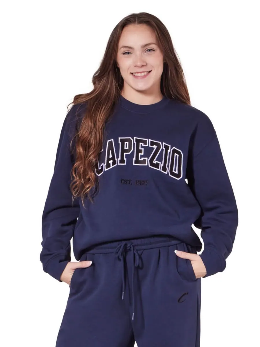 Женская университетская толстовка Capezio — изображение 1 из 4, синий