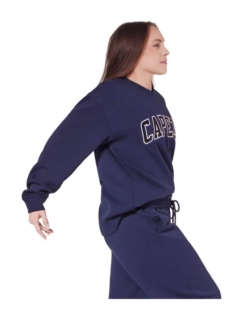 Женская университетская толстовка Capezio — изображение 2 из 4, синий