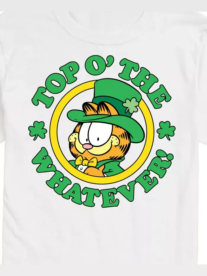 Мужская футболка с коротким рукавом Garfield Top O The Whatever AIRWAVES — изображение 3 из 3, белый