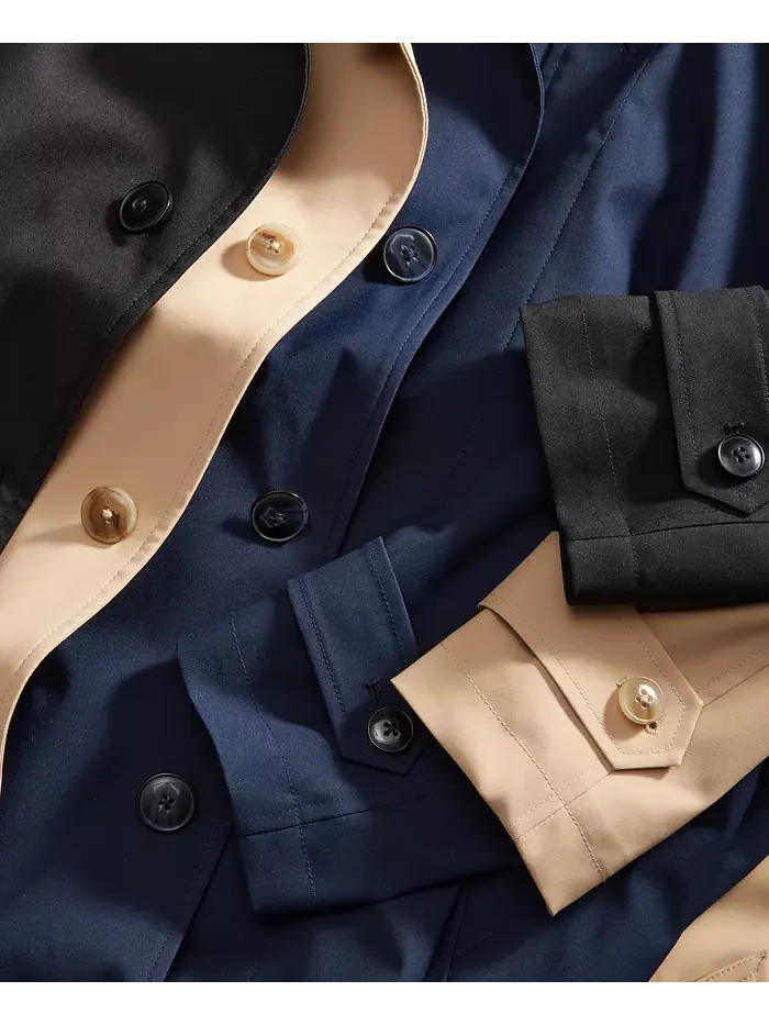 Мужской классический плащ Michael Kors — изображение 6 из 6, бежевый