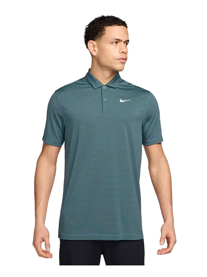 Мужская футболка для гольфа Relaxed Fit Core Dri-FIT с коротким рукавом Nike — изображение 1 из 3, черный