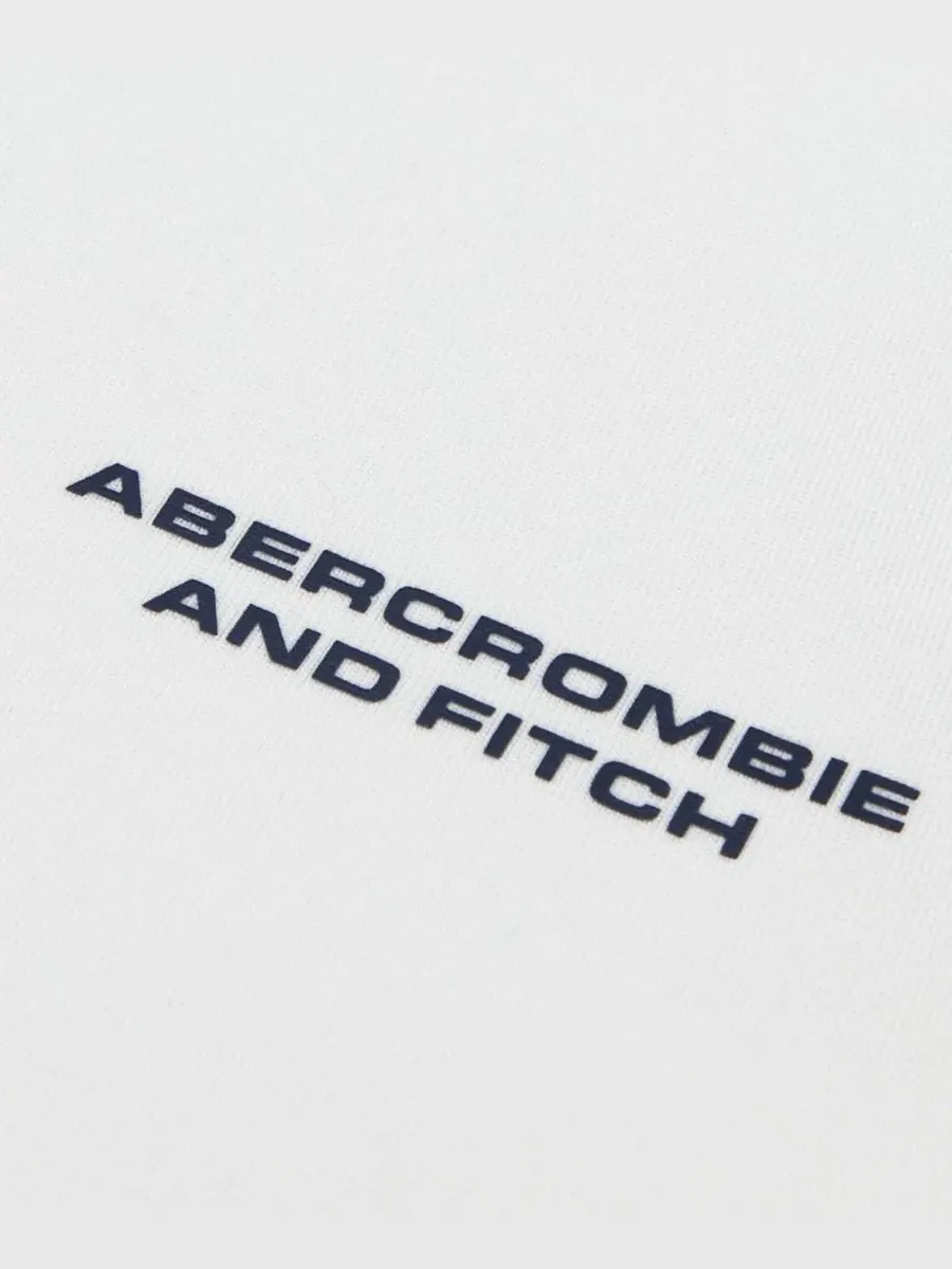 Детская футболка-рашгард с коротким рукавом Core Abercrombie kids — изображение 3 из 4, яркий белый